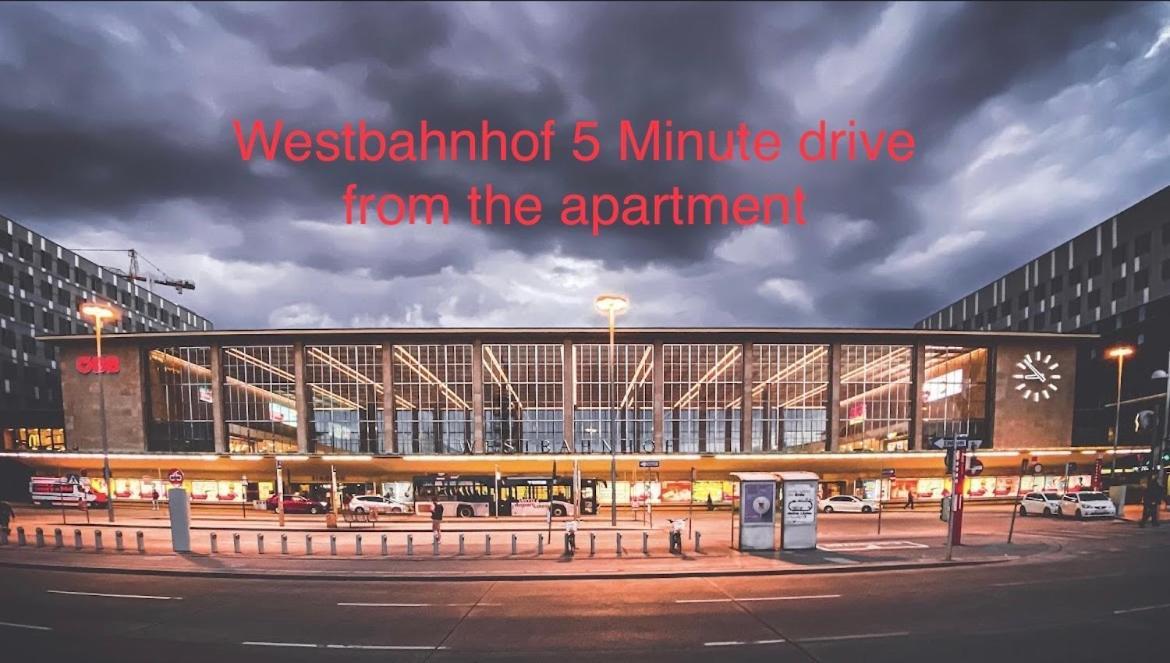 Moonlight Apartment With Porch Near Schoenbrunn And Westbahnhof Vídeň Exteriér fotografie